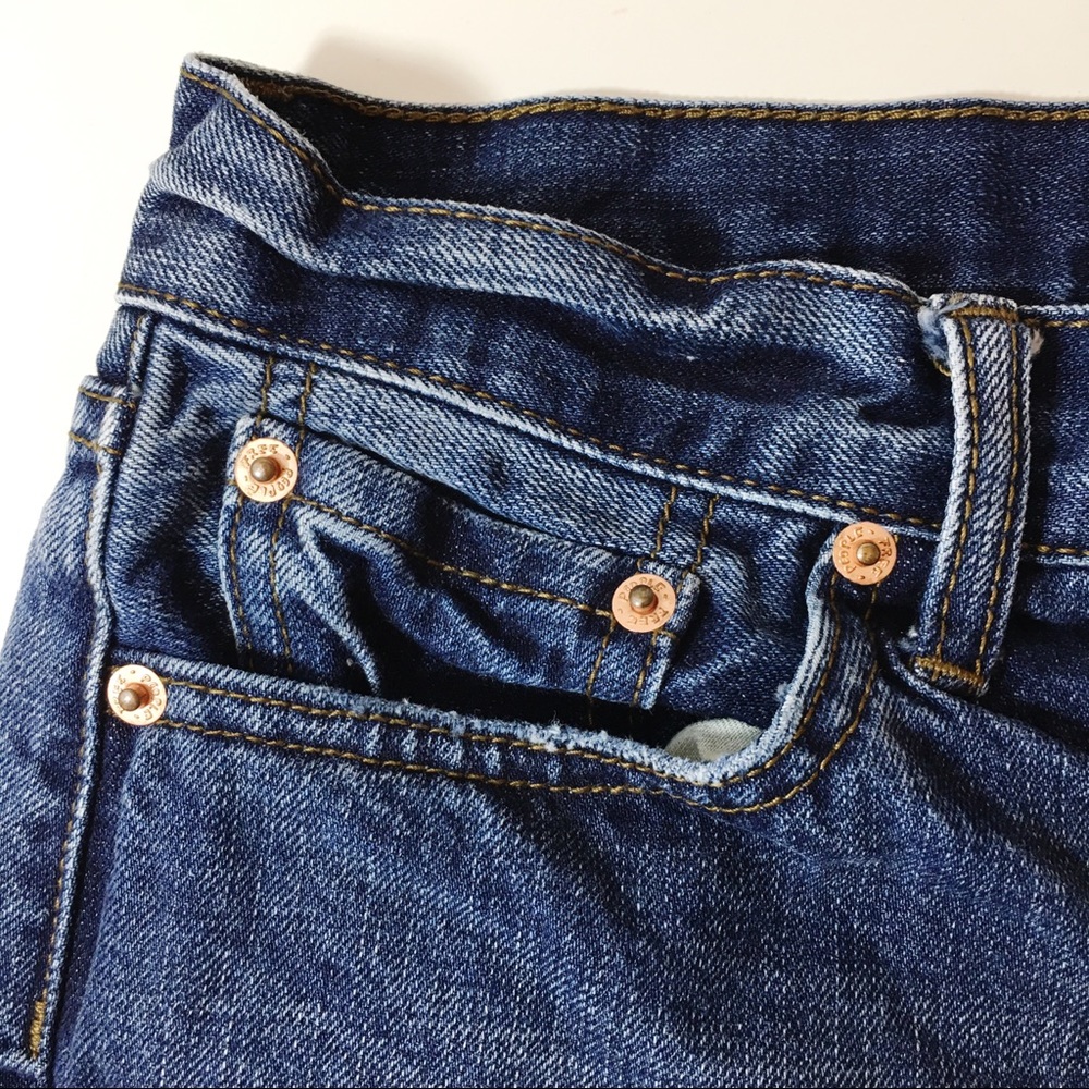 Free People | Daisy Inset Denim Cutoff Shorts - Picture 6 of 7
